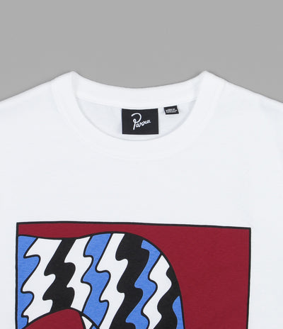 by Parra Dog Tail Static T-Shirt - White