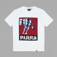 by Parra Dog Tail Static T-Shirt - White thumbnail