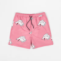 by Parra Dogface Swim Shorts - Pink thumbnail