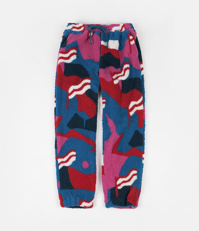 by Parra Flag Mountain Racer Sherpa Fleece Pants - Multi