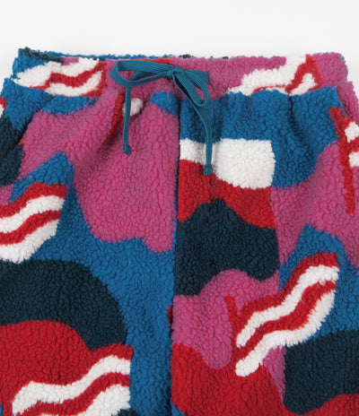 by Parra Flag Mountain Racer Sherpa Fleece Pants - Multi
