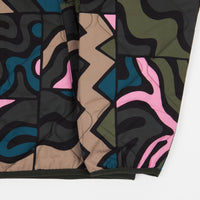 by Parra Gem Stone Pattern Quilted Jacket - Multi thumbnail