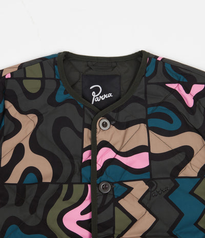 by Parra Gem Stone Pattern Quilted Jacket - Multi