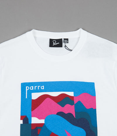 by Parra Girl Racer T-Shirt - White