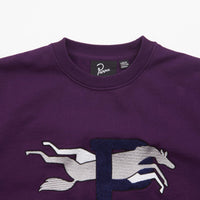 by Parra Horse P Crewneck Sweatshirt - Purple thumbnail