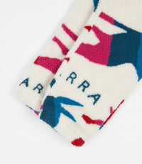 Parra jumping foxes sherpa fleece pullover best sale