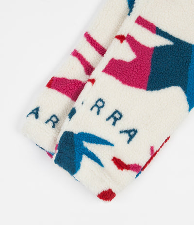 by Parra Jumping Foxes Sherpa Fleece Pants - Off White