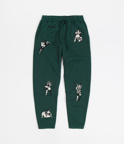 by Parra Life Experience Sweatpants - Pine Green