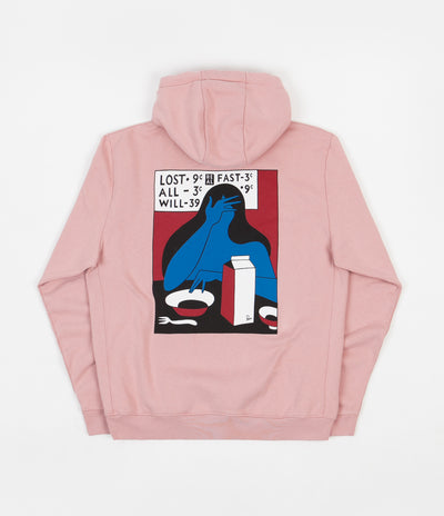 by Parra Lost All Will Fast Hooded Sweatshirt - Pink