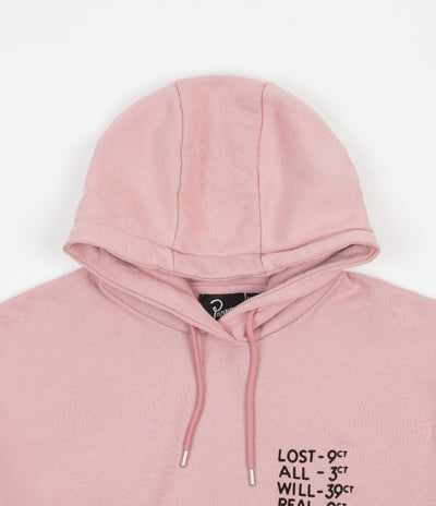 by Parra Lost All Will Fast Hooded Sweatshirt - Pink
