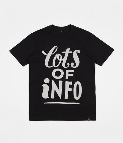 by Parra Lots Of Info T-Shirt - Black