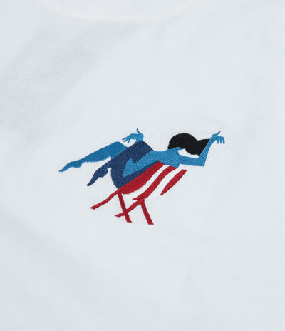 by Parra Madame Beach T-Shirt - White