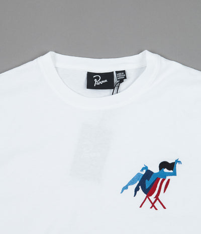 by Parra Madame Beach T-Shirt - White