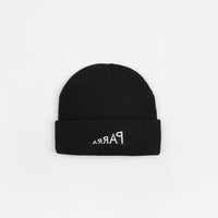 by Parra Mirrored Flag Logo Beanie in Black thumbnail