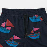 by Parra Paper Boats Swim Shorts - Navy Blue thumbnail