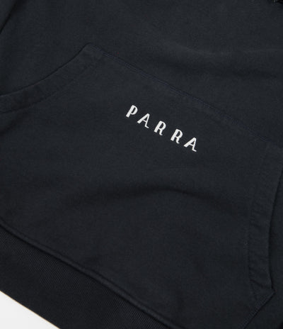 by Parra Paper Dog Systems Hoodie - Navy Blue