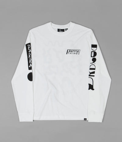 by Parra Parra Things Long Sleeve T-Shirt - White