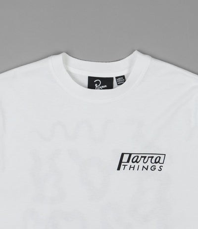 by Parra Parra Things Long Sleeve T-Shirt - White