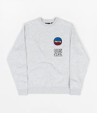 by Parra Racing Fox Crewneck Sweatshirt - Ash