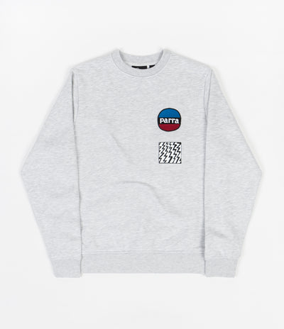 by Parra Racing Fox Crewneck Sweatshirt - Ash