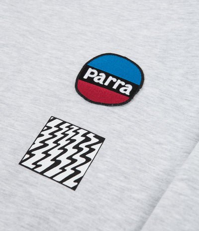 by Parra Racing Fox Crewneck Sweatshirt - Ash