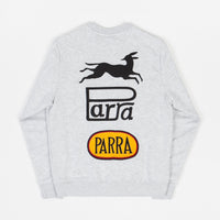 by Parra Racing Fox Crewneck Sweatshirt - Ash thumbnail
