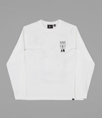 by Parra Rest Day Long Sleeve T-Shirt - White