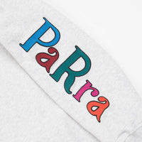 by Parra Serif Logo Crewneck Sweatshirt - Ash Grey thumbnail