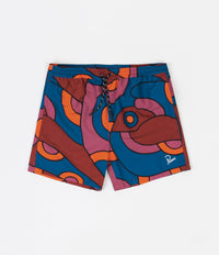 by Parra Serpent Pattern Swim Shorts - Multi