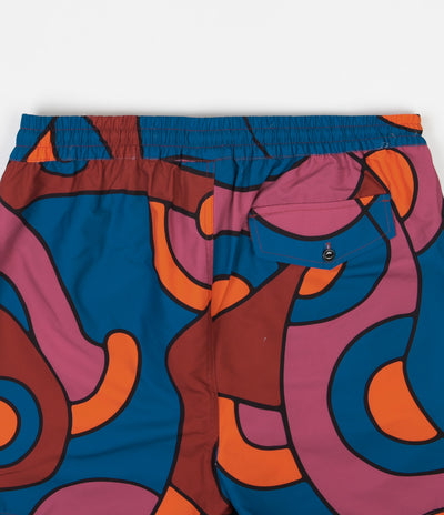 by Parra Serpent Pattern Swim Shorts - Multi