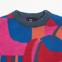 by Parra Sitting Pear Pattern Knitted Sweatshirt - Multi thumbnail