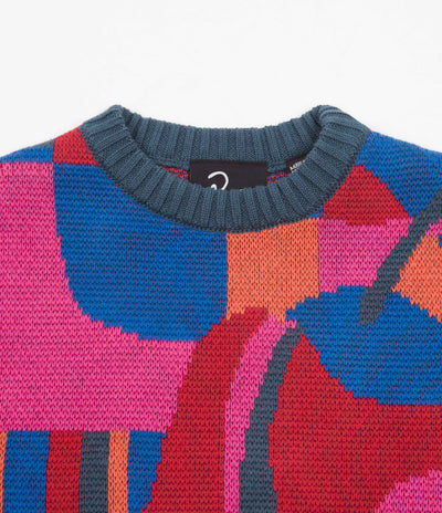 by Parra Sitting Pear Pattern Knitted Sweatshirt - Multi