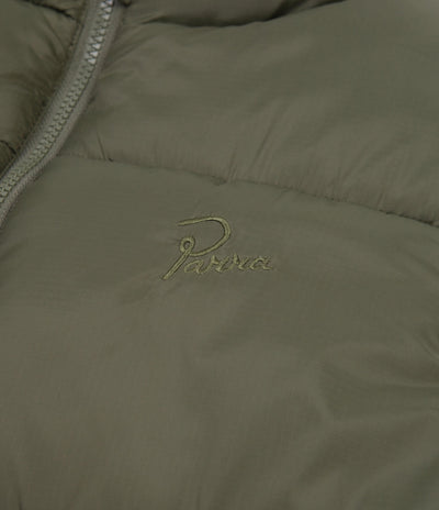 by Parra Sitting Pear Puffer Vest - Olive