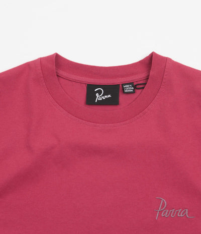 by Parra Sitting Pear T-Shirt - Purplepink