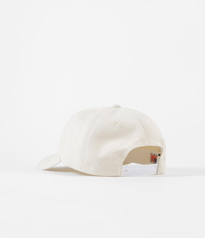 by Parra Snaked 6 Panel Cap - Off White