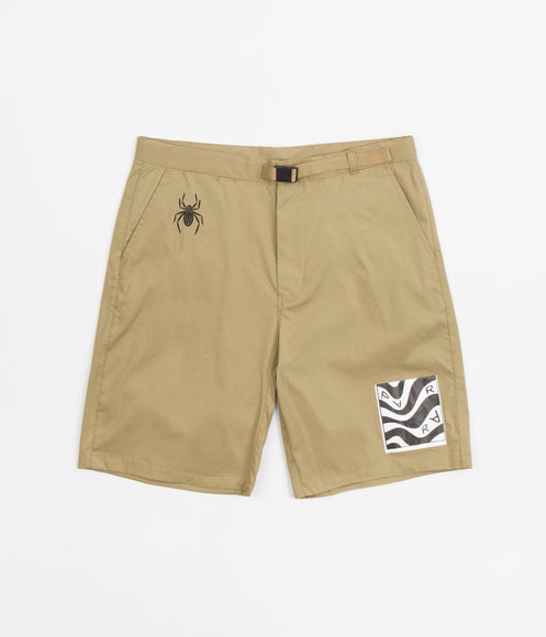 by Parra Spider Ants Shorts - Sand