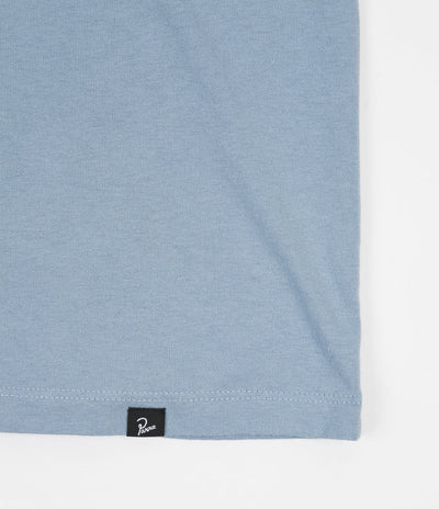 by Parra Spilled Drink  T-Shirt - Dusty Blue