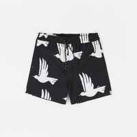 by Parra Static Flight Swim Shorts - Black thumbnail