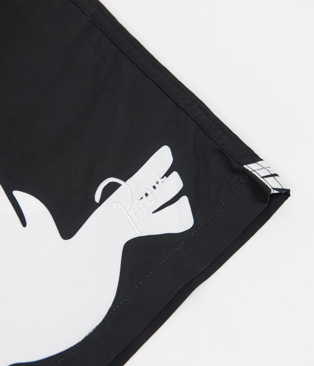 by Parra Static Flight Swim Shorts - Black | Flatspot