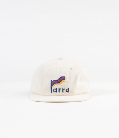 by Parra Striped Flag Cap - Off White