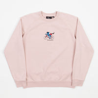 by Parra The Chase Crewneck Sweatshirt - Pink thumbnail