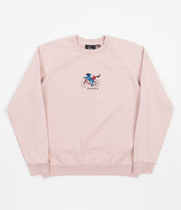 by Parra The Chase Crewneck Sweatshirt - Pink