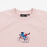 by Parra The Chase Crewneck Sweatshirt - Pink thumbnail