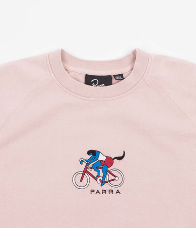 by Parra The Chase Crewneck Sweatshirt - Pink