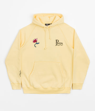 by Parra The Secret Garden Hoodie - Pale Yellow
