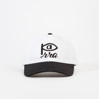 by Parra Weird Eye Logo Cap - White thumbnail