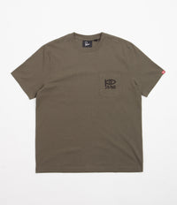 by Parra Weird Eye Logo T-Shirt - Olive