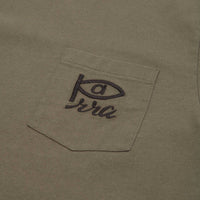by Parra Weird Eye Logo T-Shirt - Olive thumbnail