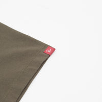 by Parra Weird Eye Logo T-Shirt - Olive thumbnail