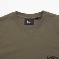 by Parra Weird Eye Logo T-Shirt - Olive thumbnail